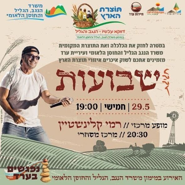 צילום מתוך דף הפייסבוק משרד הנגב, הגליל והחוסן הלאומי