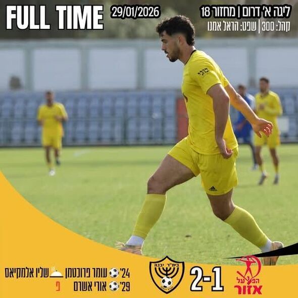 צילום מתוך דף הפייסבוק מ.כ בית"ר יבנה