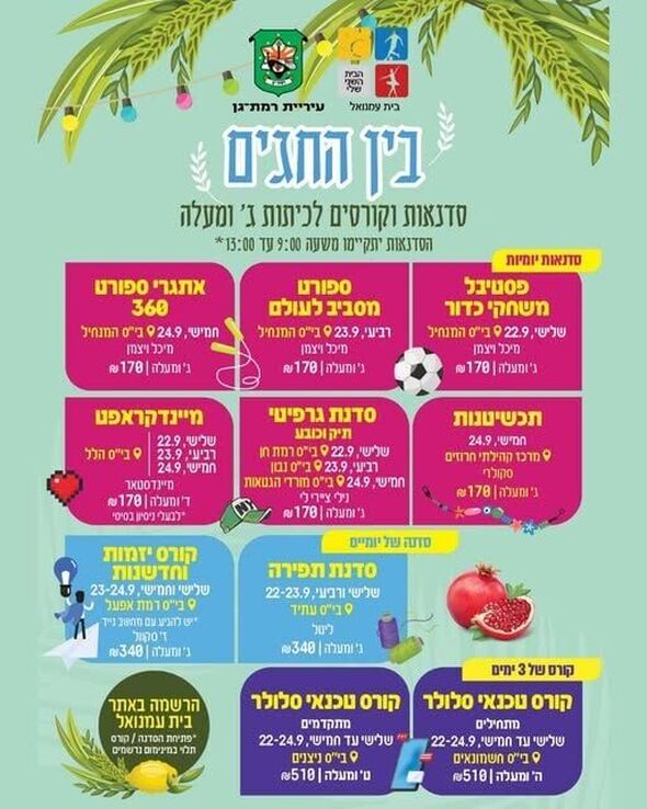 צילום מתוך דף הפייסבוק בית עמנואל רמת-גן - מחברים אנשים, בונים קהילה