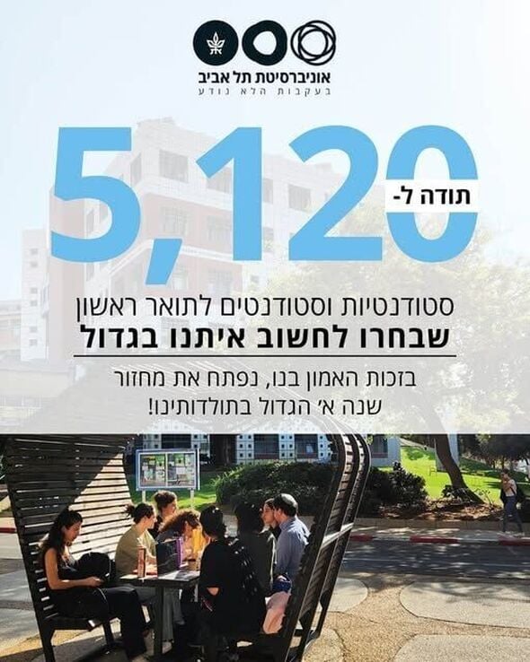 צילום מתוך דף הפייסבוק TAU2GO אוניברסיטת תל-אביב