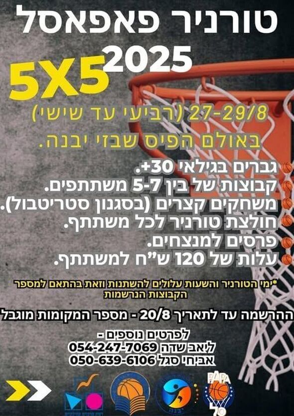 צילום מתוך דף הפייסבוק אליצור יבנה כדורסל הדף הרשמי