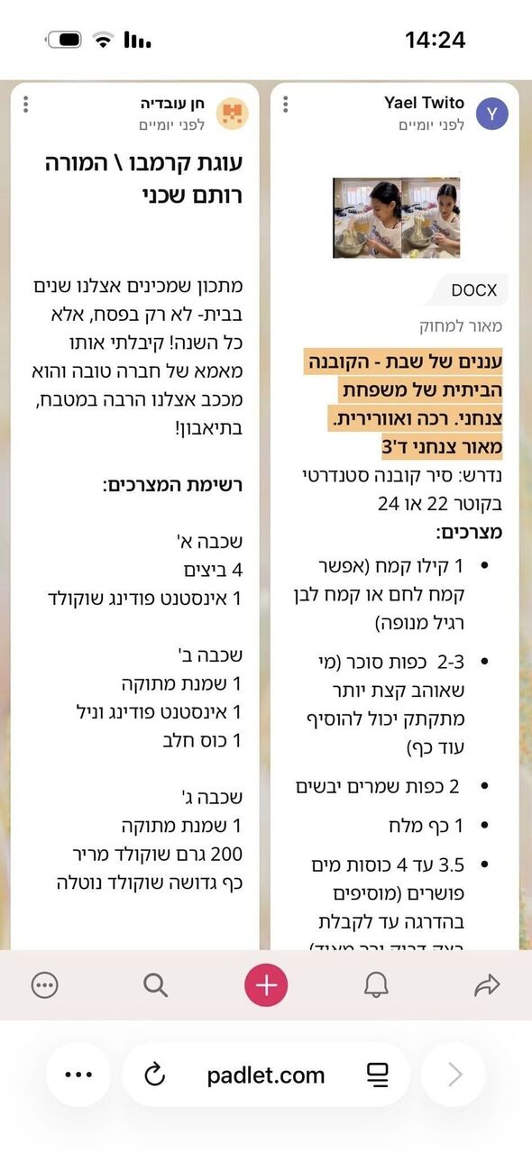 צילום מתוך דף הפייסבוק בית ספר רמות ויצמן יבנה