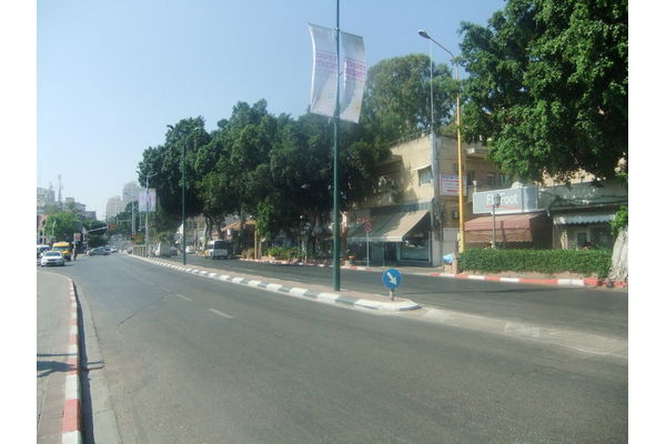רחוב הרצל - התאונה אירעה ליד קריטי