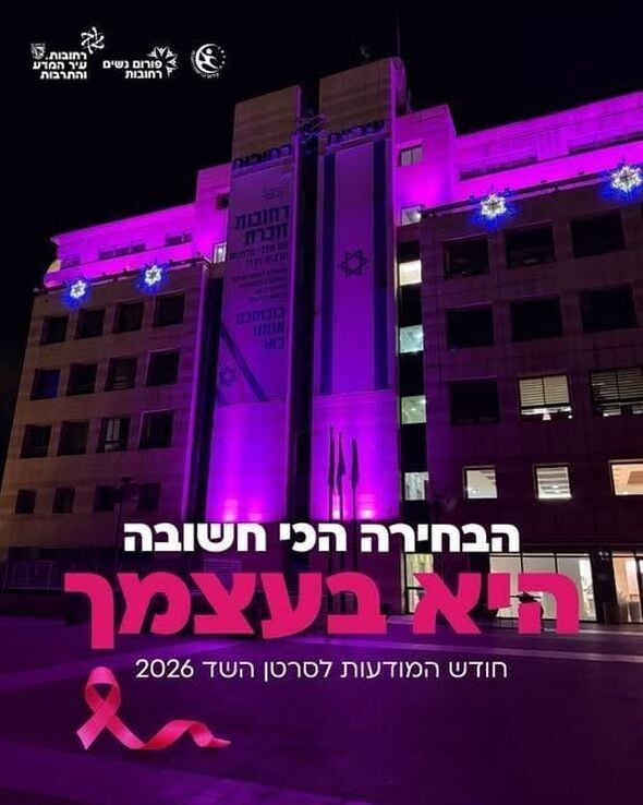 צילום מתוך דף הפייסבוק עיריית רחובות