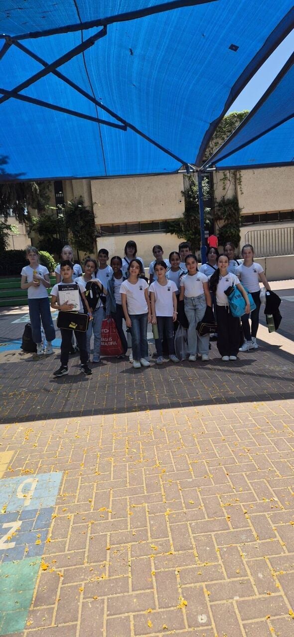 צילום מתוך דף הפייסבוק בית ספר יסודי "רעות"- ראשון לציון
