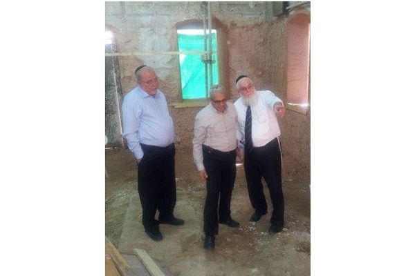 ראש העיר בסיור בבית הבאר