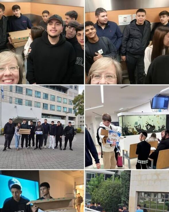 צילום מתוך דף הפייסבוק בית חינוך שש שנתי בן גוריון