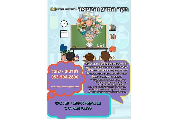 צילום מתוך דף הפייסבוק מרכז קהילתי עופר בת-ים