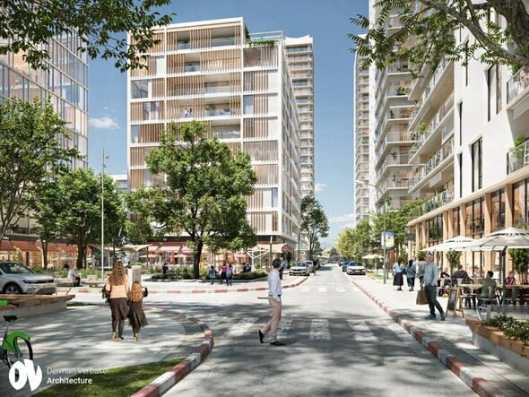 הדמייה: דרמן ורבקל אדריכלים בע"מ.