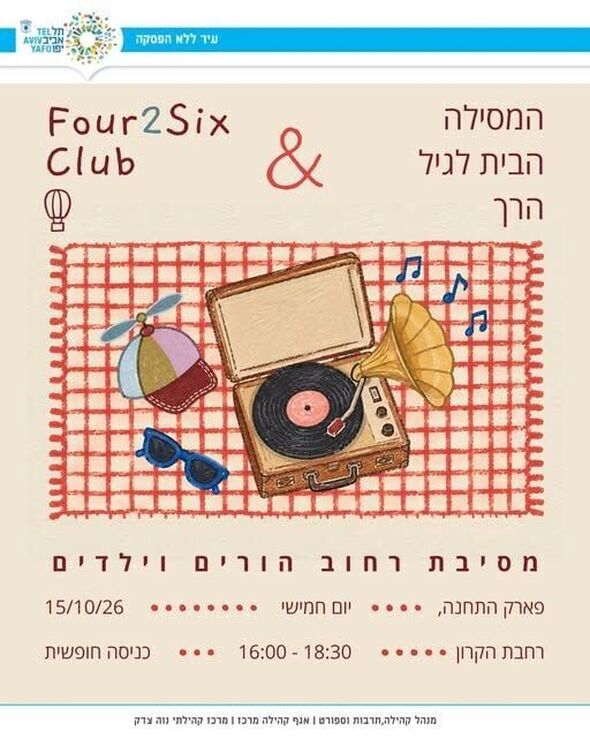 צילום מתוך דף הפייסבוק פארק התחנה תל אביב-יפו