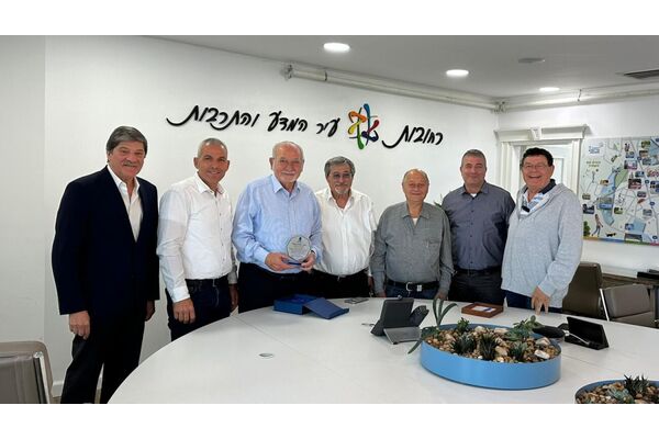 צילום ארגון הקבלנים והבונים רחובות והסביבה