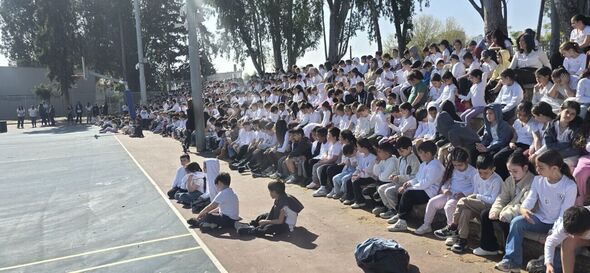 צילום מתוך דף הפייסבוק בית ספר רמז ראשון לציון