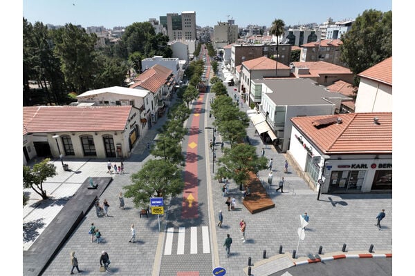 הדמיית הקו החום במדרחוב רוטשילד