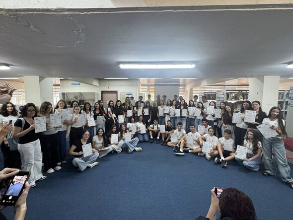 צילום מתוך דף הפייסבוק קרית החינוך ע"ש גינסבורג