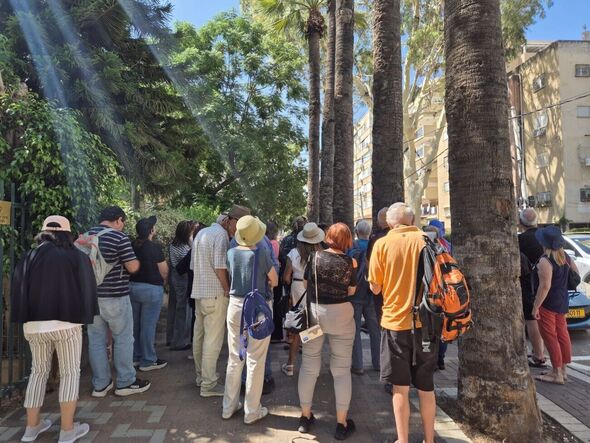 צילום מתוך דף הפייסבוק המחלקה לשימור אתרים וקשרי חוץ -עיריית פתח תקוה