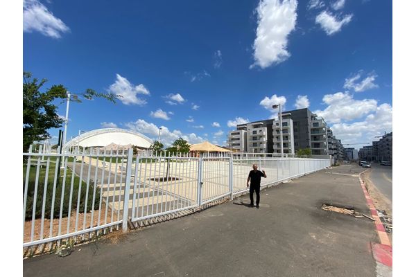 תמונת ארכיון מעבודות בשכונת גולדה