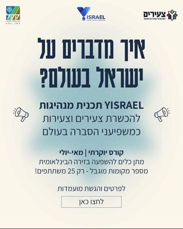 צילום מתוך דף הפייסבוק מרכז צעירים יבנה