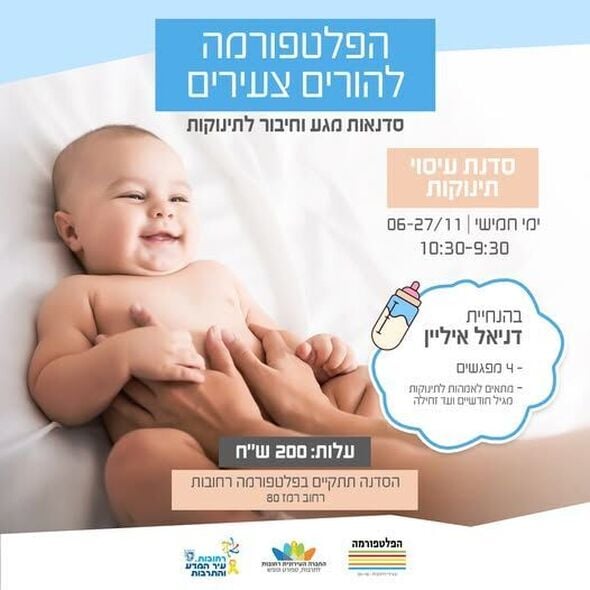 צילום מתוך דף הפייסבוק הפלטפורמה מרכז צעירים רחובות