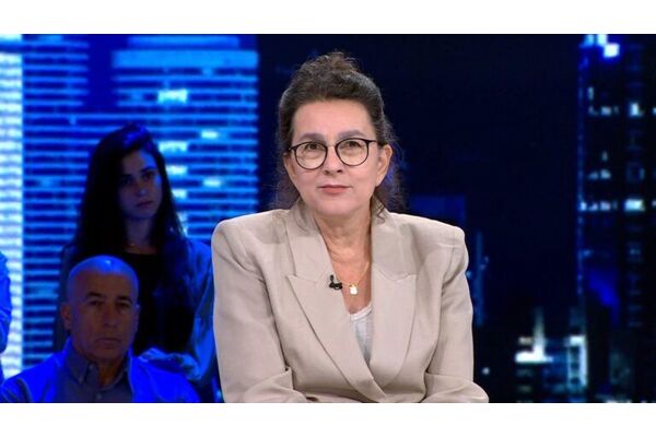 עירית לינור | צילום מסך מתוך תוכנית 'הפטריוטים'