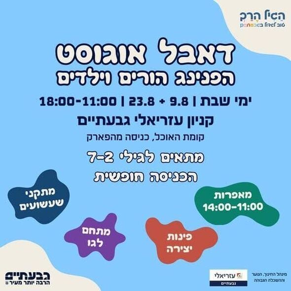 צילום מתוך דף הפייסבוק קניון עזריאלי גבעתיים