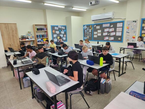 צילום מתוך דף הפייסבוק בית ספר "גוונים" גדרה