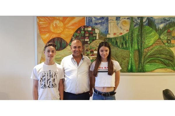 תמונת ארכיון אבישג סמבג וטום פשקובסקי