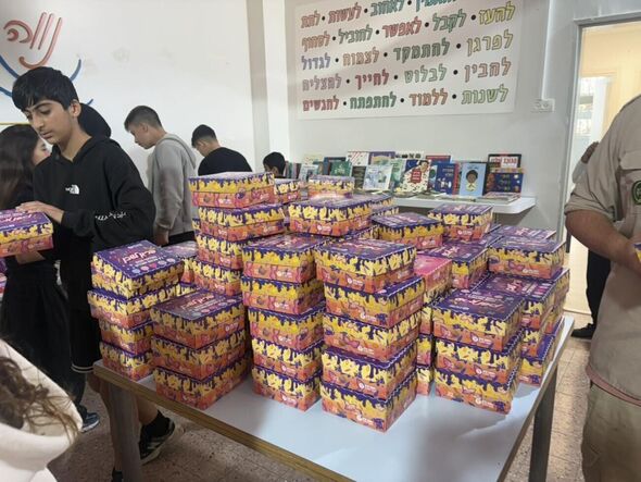 צילום מתוך דף הפייסבוק בית ספר נווה חוף - הדף הרשמי