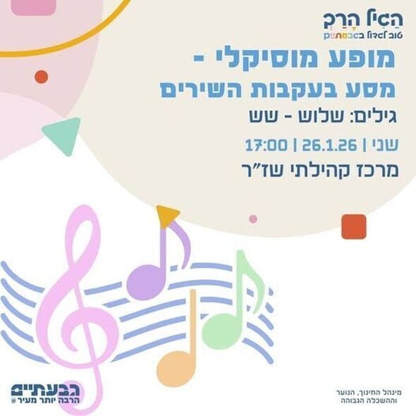 צילום מתוך דף הפייסבוק שז"ר מרכז קהילתי