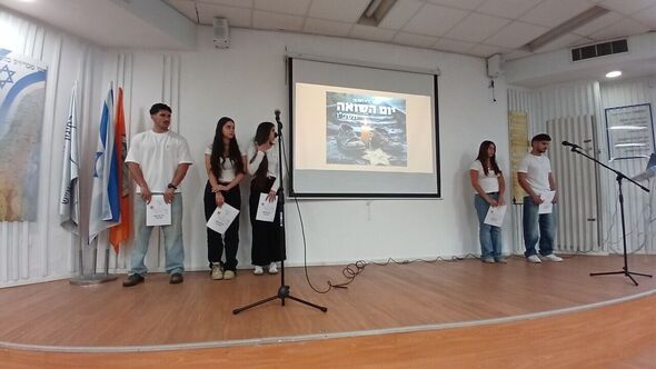 צילום מתוך דף הפייסבוק מקיף י- קריית החינוך השש שנתית ע"ש איינשטיין- ראשון לציון