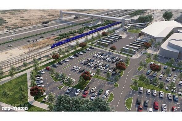 צילומים: הדמיית המסוף התחבורתי העתידי