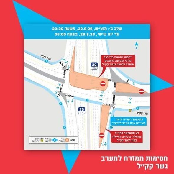 צילום מתוך דף הפייסבוק נתיבי איילון - בכל דרך שתבחרו