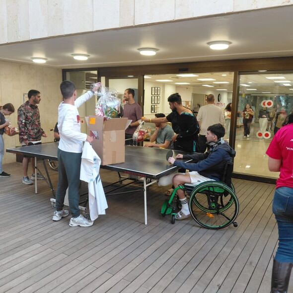 צילום מתוך דף הפייסבוק קריית החינוך יצחק נבון