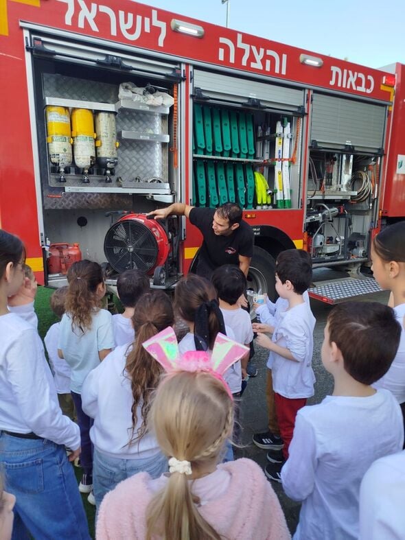 צילום מתוך דף הפייסבוק בית חינוך פרדס צפוני