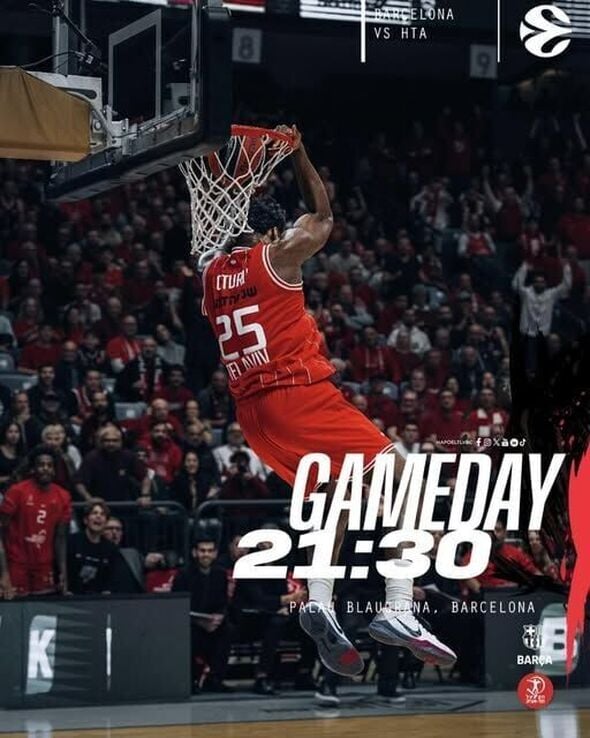 צילום מתוך דף הפייסבוק Hapoel Tel Aviv BC - מועדון הכדורסל הפועל תל אביב