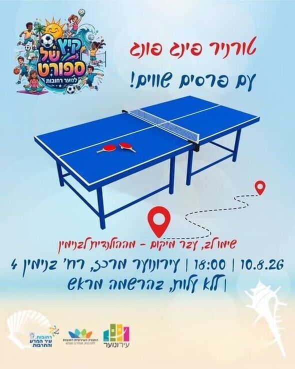 צילום מתוך דף הפייסבוק עירונוער רחובות