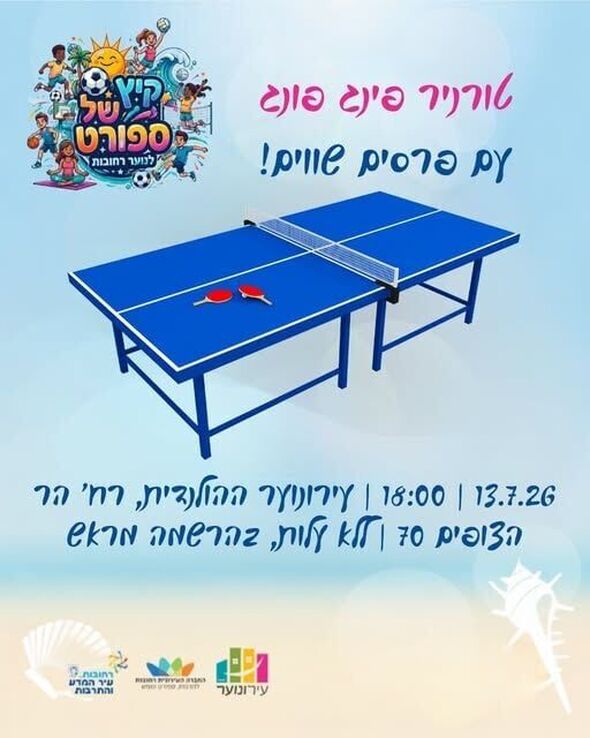 צילום מתוך דף הפייסבוק עירונוער רחובות