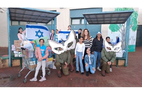 צילום מתוך דף הפייסבוק בית ספר בגין,רחובות