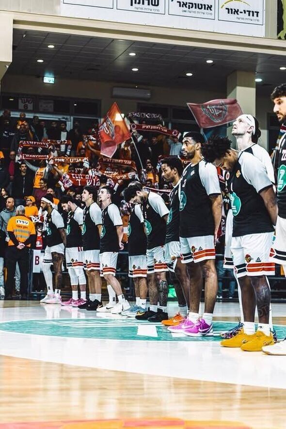 צילום מתוך דף הפייסבוק Maccabi Rishon Le Zion Basketball