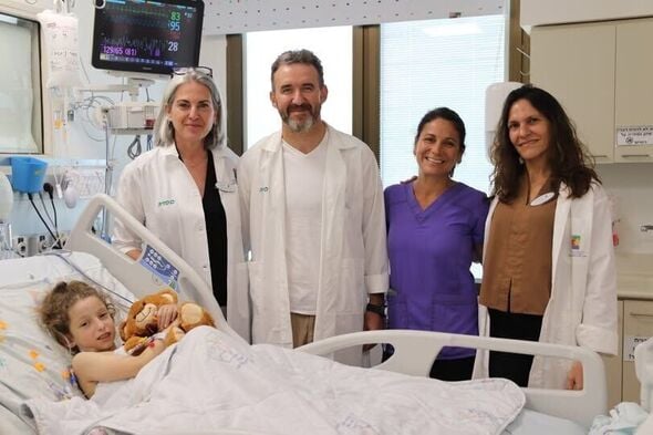צילום מתוך דף הפייסבוק מרכז שניידר לרפואת ילדים בישראל
