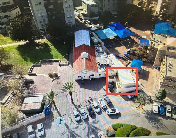 בתמונה מתחם בית הכנסת