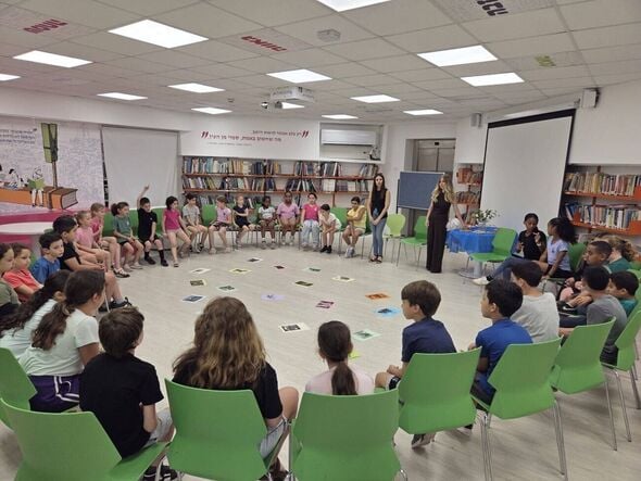 צילום מתוך דף הפייסבוק בית ספר יסודי "רעות"- ראשון לציון