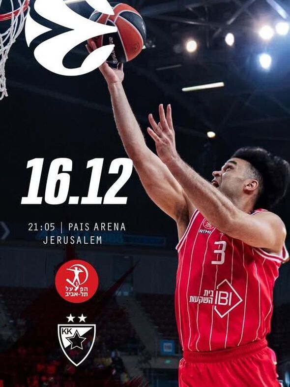 צילום מתוך דף הפייסבוק מועדון הכדורסל הפועל תל אביב