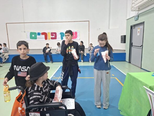 צילום מתוך דף הפייסבוק בי"ס "התומר" נס ציונה