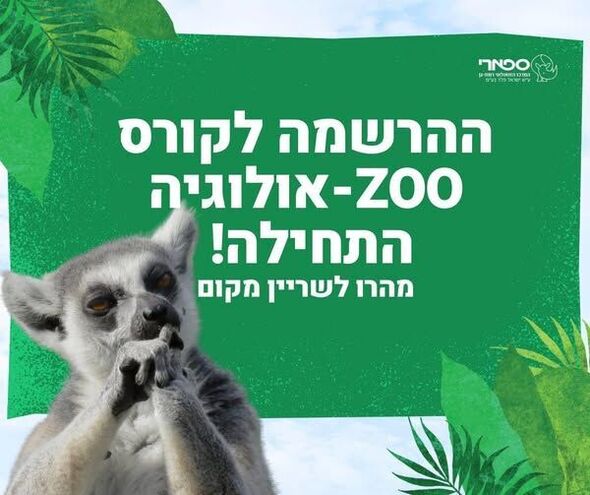 צילום מתוך דף הפייסבוק ספארי רמת גן Ramat Gan Safari