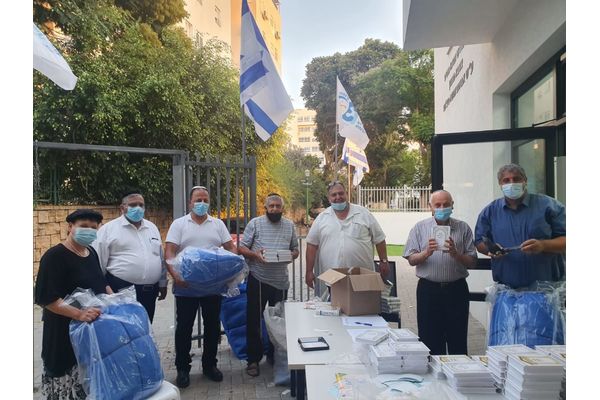 ההכנות לתפילות החג 2020