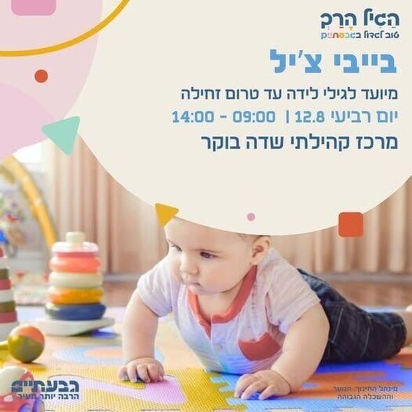 צילום מתוך דף הפייסבוק מרכז קהילתי שדה בוקר