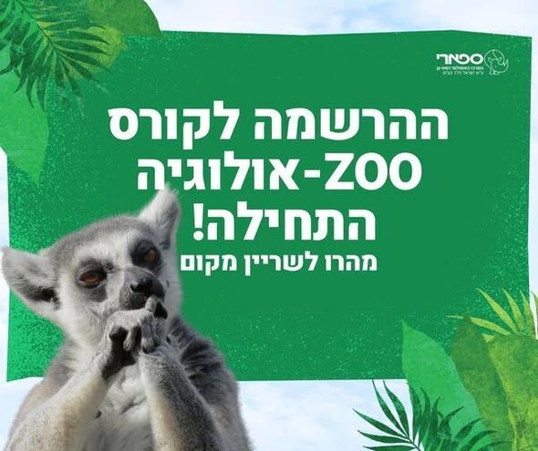צילום מתוך דף הפייסבוק ספארי רמת גן Ramat Gan Safari