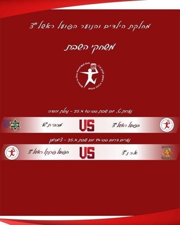 צילום מתוך דף הפייסבוק Hapoel Rishon LeZion H.C