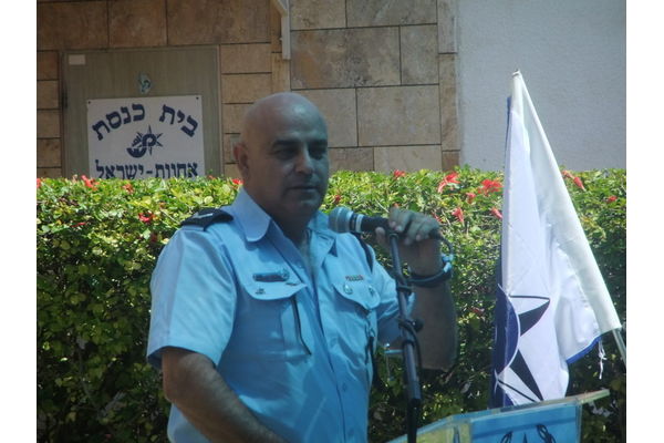 תנצ שמעון בן הרוש מפקד המרחב