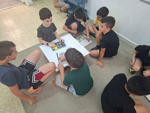 צילום מתוך דף הפייסבוק בית ספר מונטסורי פרדס צפוני